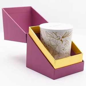 Custom Pink Gold Paper Luxury <b>Personalised</b> Candle Packaging <b>Boxes</b> for 8 oz Candle with EVA Insert - Product Image 2