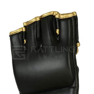 Gants de sport professionnels MMA Gants de boxe en cuir pour l'entraînement Équipement d'arts martiaux de qualité - Product Image 5