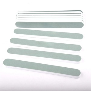 Lima de uñas de cristal de doble cara, 17.9 cm, herramienta reutilizable para el cuidado de las uñas, grano 100, patrón recto, lima pulidora, 25 unidades - Product Image 6