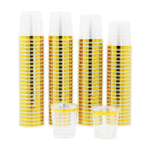 Vaso de Plástico Desechable Mini, OEM ODM, Hecho en Pakistán, Ligero, de Secado Rápido, Diseño Moderno, Vaso Desechable para Beber - Product Image 3