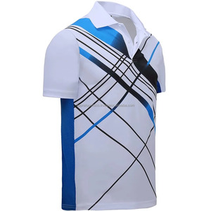 เสื้อโปโลผู้ชายแขนสั้นผ้าฝ้ายถักคุณภาพสูง 100% ดีไซน์เรียบง่ายสไตล์กอล์ฟ ปรับแต่งได้ ไม่ยับ ระบายอากาศได้ดี - Product Image 6