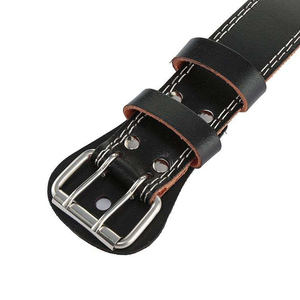 Premium Quality Cowhide Leather Powerlifting Belt Gym Fitness Training Powerlifting Belts For Online Sale - Product Image 5