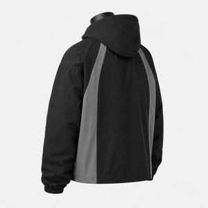 Chaqueta Cortavientos con Capucha Personalizada para Hombre, Impermeable, Resistente al Viento, con Cierre Completo, Fabricante OEM ODM, Venta al Por Mayor - Product Image 5