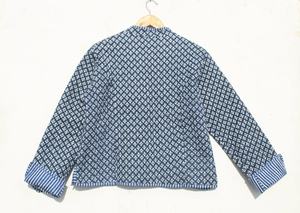 Nueva llegada chaqueta acolchada reversible forrada indio hecho a mano parche trabajo chaquetas abrigos Boho chaqueta acolchada para mujer - Product Image 6