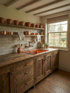 Fregadero de cobre, lavabo de cobre, cuenco de cobre, fregadero de cobre hecho a mano, fregadero de cobre puro, fregadero de cocina de cobre, fregadero de baño de cobre - Product Image 3