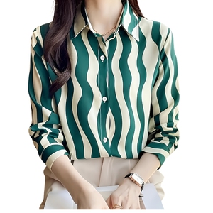 Camisa para mujer, camisa larga elegante para mujer, camisa extragrande para mujer, camisa de mujer, top de mujer - Product Image 1