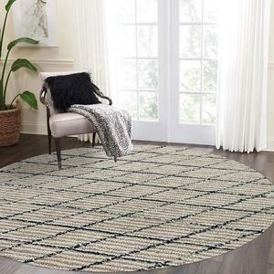 Tapis et moquettes de forme ronde personnalisés tapis en laine touffeté à la main tapis pour salon et salle à manger - Product Image 3