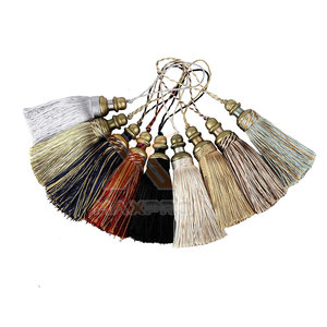 Borlas de Hilo Metálico de Nailon/Poliéster de Alta Calidad, Tamaño y Color Personalizados, Precio Bajo, Venta al Por Mayor en Grandes Cantidades - Product Image 4