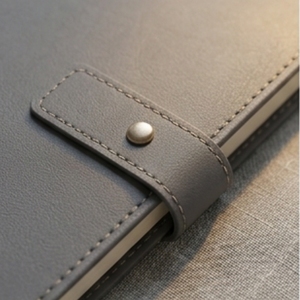 <b>A5</b> PU Leather Strap Lock <b>Notebook</b> Multicolor Business Journal with Custom Logo for Office Planning - Product Image 4