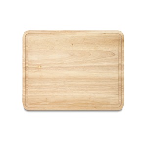 Tabla de Cortar de Madera, Forma Rectangular, Antideslizante, Grano de Madera Natural, Tabla de Cocina, Paquete Individual - Product Image 3