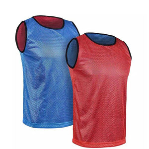 Wholesale Printed Summer Mesh <b>Training</b> <b>Bibs</b> Breathable Waterproof Quick Dry Lightweight Customized Color Logo Football Team - Product Image 2