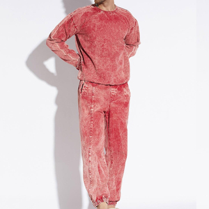 ชุดเซ็ตสเวตสูทลำลองสำหรับผู้ชายไซส์ใหญ่ พิมพ์ลาย ระบายอากาศได้ดี ทรงหลวม เหมาะสำหรับฤดูหนาว - Product Image 2