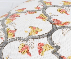 Housse de coussin bohème grise et blanche à imprimé Jaipuri, housse de coussin décorative ethnique indienne pour canapé, décoration de la maison - Product Image 4