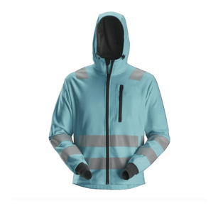 Sweat à capuche de sécurité haute visibilité en coton polaire imperméable, respirant et réfléchissant - Product Image 3