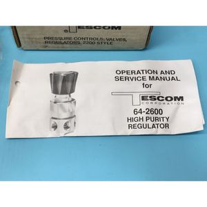 Régulateur de pression de gaz AMAT 3800-01079 0-30 PSI - Équipements et pièces semi-conductrices de renommée mondiale à la fois fiables et durables - Product Image 3