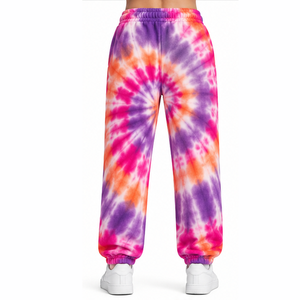 Pantalones Tie Dye Contemporáneos, Cómodos, Estilo Urbano, Proveedor de Ropa al Por Mayor, Pedidos Flexibles, Sin Marca - Product Image 3