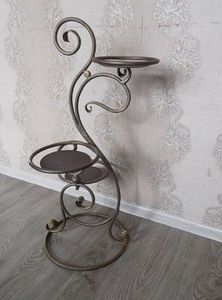 Wall Planters Round Metal Powder Coated <b>Hanging</b> <b>Bracket</b> <b>for</b> Garden Outdoor Use - Product Image 1
