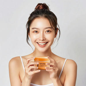 Crème nourrissante au collagène et à la mucine d'escargot, hydratation intense, raffermissante, réparation de la barrière cutanée, crème pour le visage et le corps, boîte de 110 g - Product Image 5
