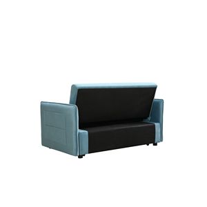 MEGA Modern Adjustable Pull Out <b>Sofa</b> <b>Bed</b> with 2 Side Pockets and 2 Pillows Home <b>Office</b> Lounge Chair - Product Image 2