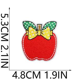 Patchs brodés 3D personnalisés de haute qualité, couleur unie, forme de fleur, à thermocoller ou à coudre, pour vêtements, chapeaux, sacs - Product Image 4
