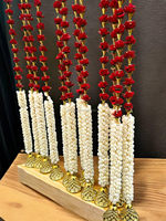 Guirlande murale de fleurs artificielles pour décoration de remise de diplôme, Diwali, Pâques, Toran de temple, guirlandes de porte, mariage, fête des Mères, Noël