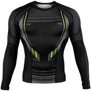Premium Quality Men's Long Sleeve Rashguard <b>Compression</b> MMA BJJ Training <b>Shirt</b> Quick Dry Gym Sportswear - Product Image 2
