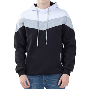 Men's Polyester/Cotton Blend Zipper-Up Heavy Weight French Terry <b>Waterproof</b> Eco-Friendly Regular Fit Winter Hoodies - Product Image 5
