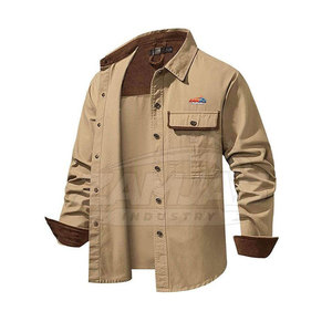 Camisas Cargo Casuales Personalizadas al por Mayor, Proveedor de Fábrica de Pakistán, Camisa Cargo de Manga Larga para Hombre - Product Image 2