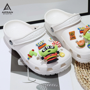 ชุดหัวเข็มขัดรองเท้าการ์ตูนมอนสเตอร์น่ารักแบบ DIY สำหรับตกแต่งรองเท้า AIFRAN ขายส่งอุปกรณ์ตกแต่งรองเท้า - Product Image 3