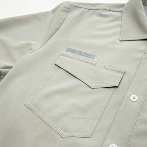 Camisa Informal de Corte Holgado, Transpirable, con Bolsillos y Buena Elasticidad - Product Image 4