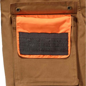 Men's Brown Orange Color Blocking Hunting <b>Jacket</b> Waterproof Soft Shell Full Sleeve Autumn Outdoor Wear - Product Image 3