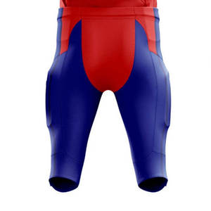 Uniforme de football américain de style différent, couleur unie ou imprimée, avec couleurs et logo personnalisés, séchage rapide, 100% polyester - Product Image 6