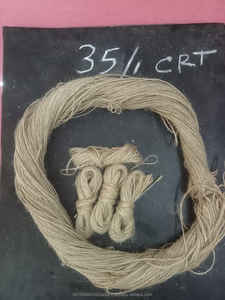 Fil de jute texturé CRT 35LBS/1PLY 100% naturel, écologique, durable, biodégradable, de haute qualité, pour tricot à la main et couture, exportateur - Product Image 5