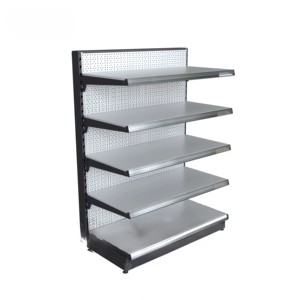 Exhibidor Vertical de Doble Cara, Resistente y Moderno, de Hierro, para Supermercados y Tiendas de Conveniencia - Product Image 1