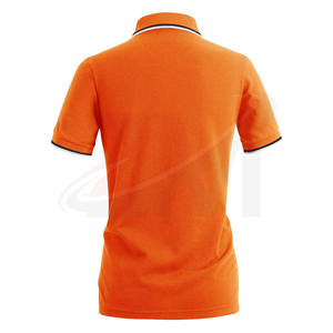 Polo transpirable de talla grande para mujer al precio más bajo, camiseta polo con bordado personalizado, polo de manga corta de verano con logo. - Product Image 3
