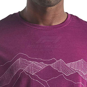 T-shirt pour homme de qualité supérieure, coupe classique, uni, décontracté, 100% coton, respirant, léger, couleur contrastée personnalisée, vente en gros - Product Image 4