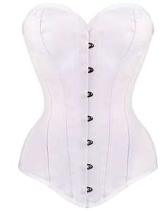 Corsé de encaje vintage de talla grande para moldear el cuerpo, top sexy, corsé adelgazante para mujer, moldeador de cuerpo de cuero sin costuras de secado rápido - Product Image 1