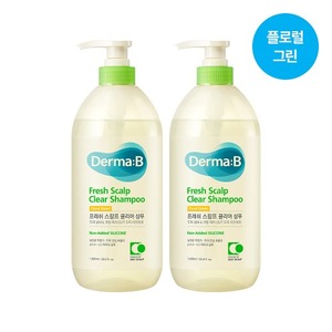 Neopharm Sconto Derma B Fresh Scalp per Shampoo Antiforfora Chiarificante 1000ml Liquido Verde Floreale 2 Set (X2) - Product Image 1