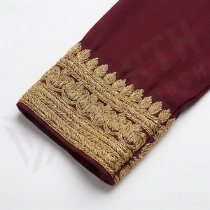 2025 OEM Kimono Outwear Abaya High Stretch Soft Thicker Polyester Fabric Muslim Women V Neck Long Sleeve Party Ramadan Wedding - Product Image 5
