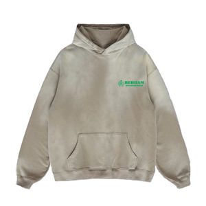 Unisex Heavyweight French Terry Regular Fit Winter Pullover Hoodie Acid washed 100% cotton <b>Drop</b> Shoulder Hoodie for Men - Product Image 5