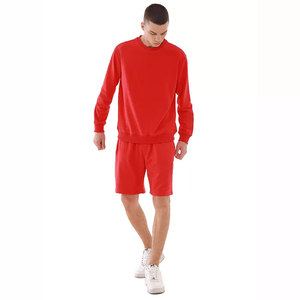 Ensemble T-shirt et short pour homme, respirant, léger, thermique, 2 pièces, livraison directe, vente en gros - Product Image 5