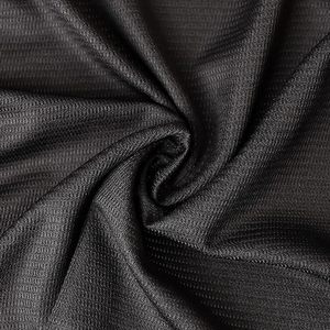 Unisex <b>Black</b> Baseball Jersey Short Sleeve V-Neck Button Front Mesh Breathable Regular Fit Teenagers Apparel Silk/Cotton - Product Image 3