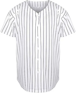 Maillot de baseball personnalisé avec motif en sublimation intégrale et boutons sur toute la longueur - Product Image 6