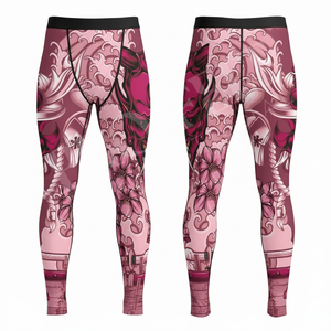 Leggings de compression d'intérieur au design tendance, imprimés par sublimation, collants de sport très extensibles pour l'entraînement, la course et le fitness, pantalons moulants - Product Image 3