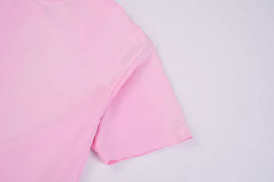 Camiseta Deportiva de Algodón de Punto con Dobladillo Cóncavo, Corte Regular, 250 GSM, Diseño con Logotipo y Patrón, Lavable, para Hombre, Personalizada y de Alta Calidad - Product Image 4