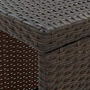 Conjunto de bar para jardín color marrón crema - Product Image 3