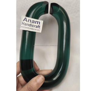 Adornos de Pared de Cadena Acrílica Modernos Personalizados, Hechos a Mano, Adornos Colgantes de Resina Modernos para Decoración del Hogar, Listos para el Festival Diwali - Product Image 3