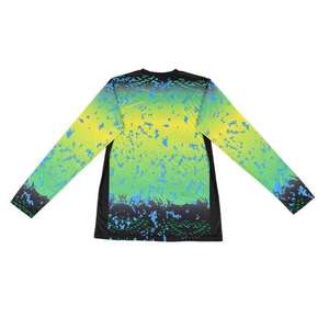 Maillot de pêche personnalisé en gros par sublimation, protection UV UPF 50, respirant, pour tournoi, manches longues, unisexe, séchage rapide - Product Image 3