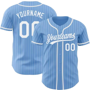 Proveedor de Camisetas de Béisbol Personalizadas para Hombre, Ropa Deportiva Sublimada, Camiseta de Béisbol de Secado Rápido y Transpirable, Uniforme de Equipo - Product Image 1