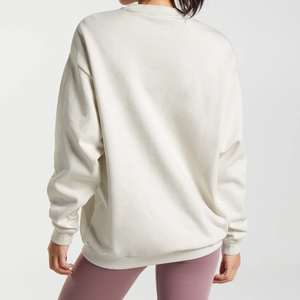 Plain Blank Women Crew Neck Sweatshirt Women's Casual <b>Sweat</b> <b>Top</b> Women Casualwear Sweatshirt Factory Supply Custom Logo Supplier - Product Image 3